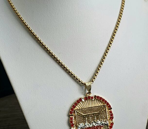 Santa Cena Set 
Cadena  + Placa 
3mm x 24"